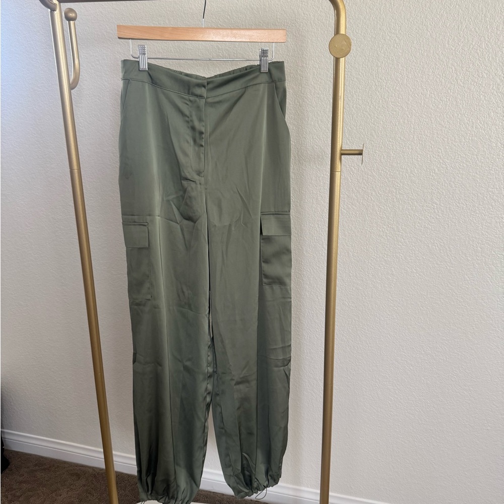 Olive Green Cargo Pants